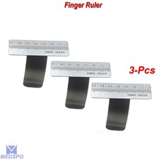 Dental Endo Finger Ruler Measuring Gauge Span Endodontic Scale Measure Ring Tool