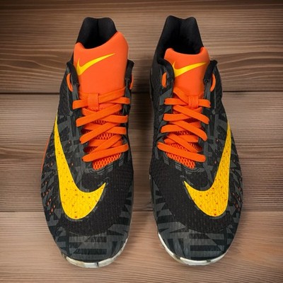 Nike HyperLive Promo Sample 628900-999 VJ Black/Varsity Maize/Safety Orange S 14