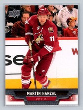 2013 Upper Deck #153 Martin Hanzal   Phoenix Coyotes