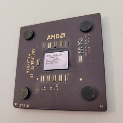 AMD Athlon 1.3GHz CPU Processor Socket A 462 Thunderbird A1300AMS3B AXIA