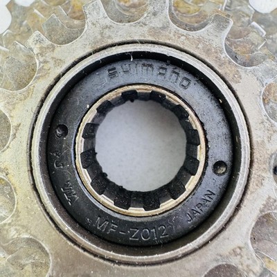 Vintage Shimano MF-Z012 Freewheel 6 Speed Road 14-28T Threaded