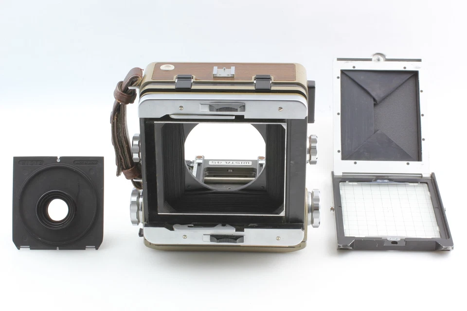 [Near MINT] Wista 45D 4x5 Format Film Camera Schneider 135mm Lens From JAPAN - Image 4 of 4