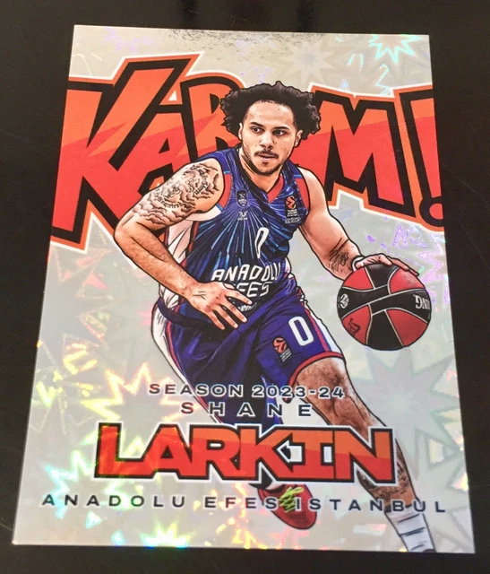 23/24 Crown Royale #5 Shane Larkin Kaboom! Case Hit SSP Anadolu Efes Istanbul
