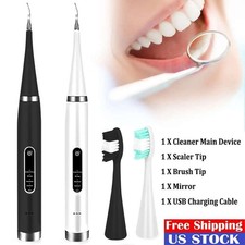 Powerful Ultrasonic Plaque Remover for Teeth 5 Modes Dental Tooth Cleaner Tools