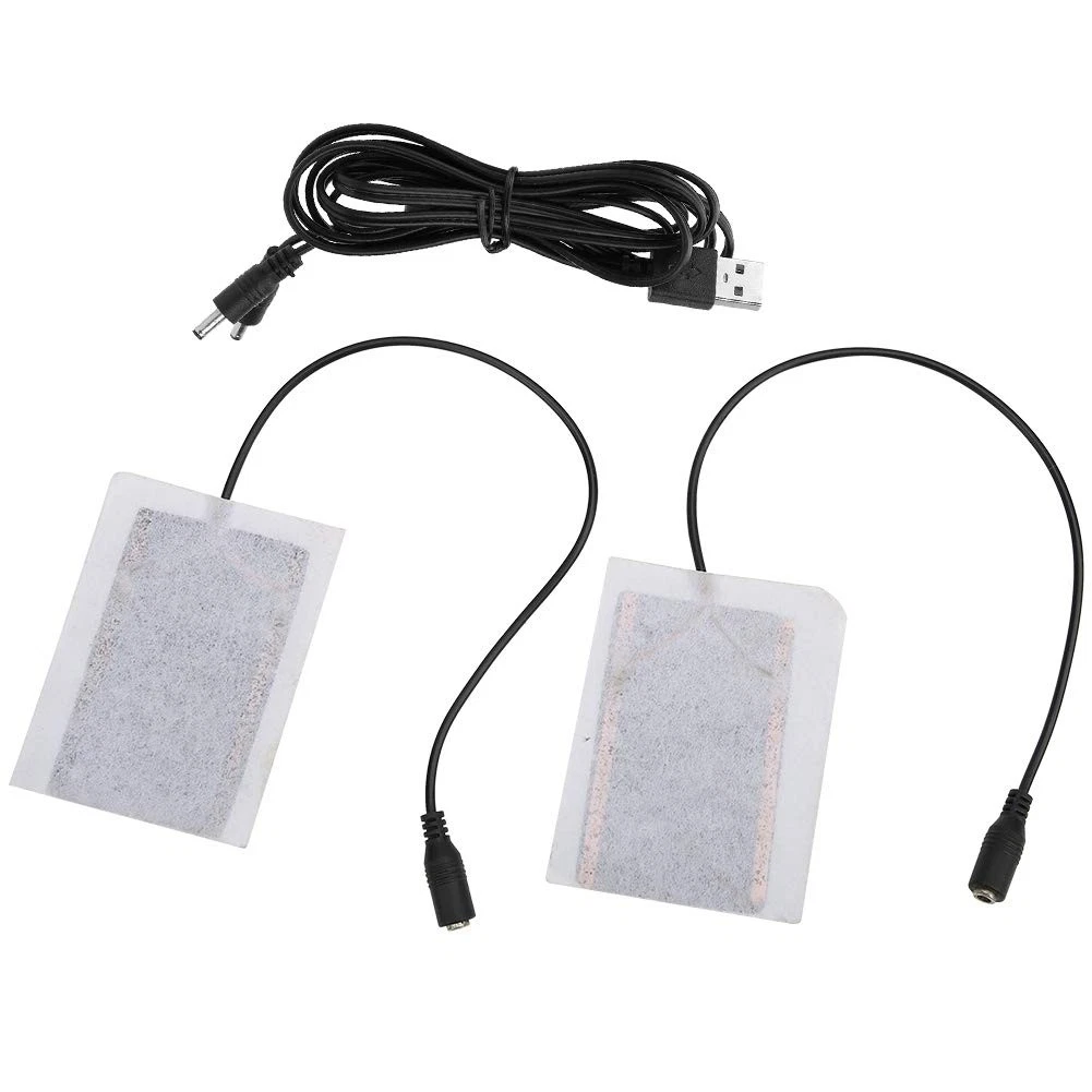 Portable Carbon Heating pad, 5v USB Fever Heat mat, Temperature Control Glove...