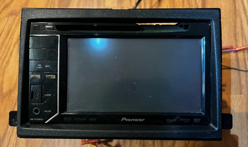 PIONEER AVH-P2300DVD TOUCHSCREEN CD DVD PLAYER RADIO STEREO: TESTED - Image 4 of 4