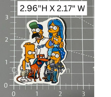 NEW Los Angeles Dodgers Simpson LA Dodgers Baseball Vinyl Sticker 87