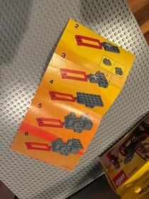 Vintage LEGO 6022 Castle Lion Knights Horse Cart w/ Box Manual 1984 Rare