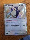 Pokémon TCG Snorlax 202/091 Shiny Holo Rare Paldean Fates