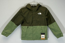 The North Face Warm Antora Boy's Size M 10 New Taupe Green Rain Jacket NWT