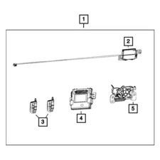 For Jeep Grand Cherokee 18 Mopar Tire Pressure Monitoring System Receiver