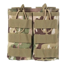 Outdoor Multipurpose Open Top Double Pouch Camouflage 1 Pcs