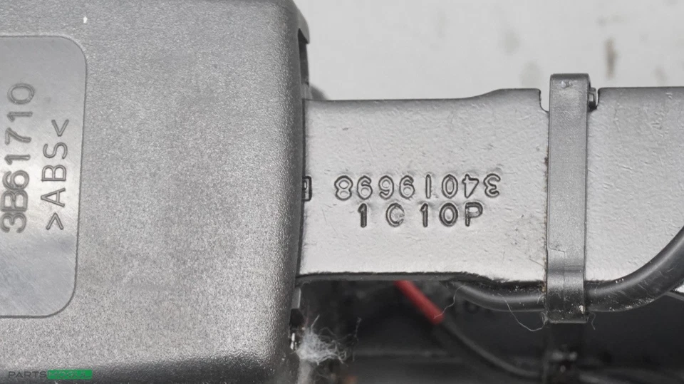 Cinturón de seguridad trasero izquierdo Volvo XC60 2010-2012 hebilla negro 34019472 OEM Foto 3 de 4