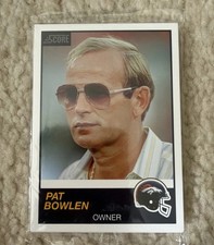 Score 2019 Denver Broncos Pat Bowlen Champ Bailey Hall Of Fame Commemorative Set