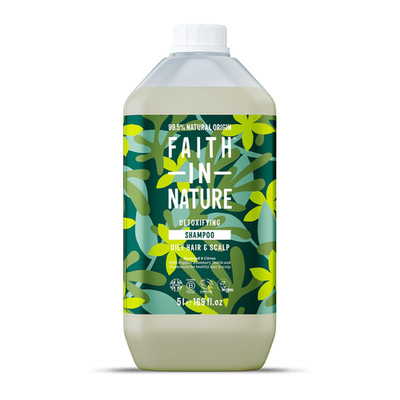 Faith In Nature Natural Shampoo - Vegan Cruelty No Sls Or Parabens - 169 Fl Oz