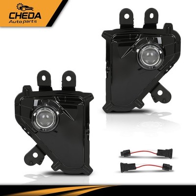 Fit For 2014-2023 Lexus GX460 GX400 Front Bumper LED Fog Lights Left+Right Side