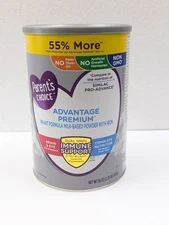 Parent's Choice Advantage Premium Non-GMO Baby Formula Powder w/ Iron 36 oz Can