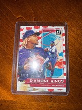 2022 panini donruss baseball jose ramirez no.7 /50 america