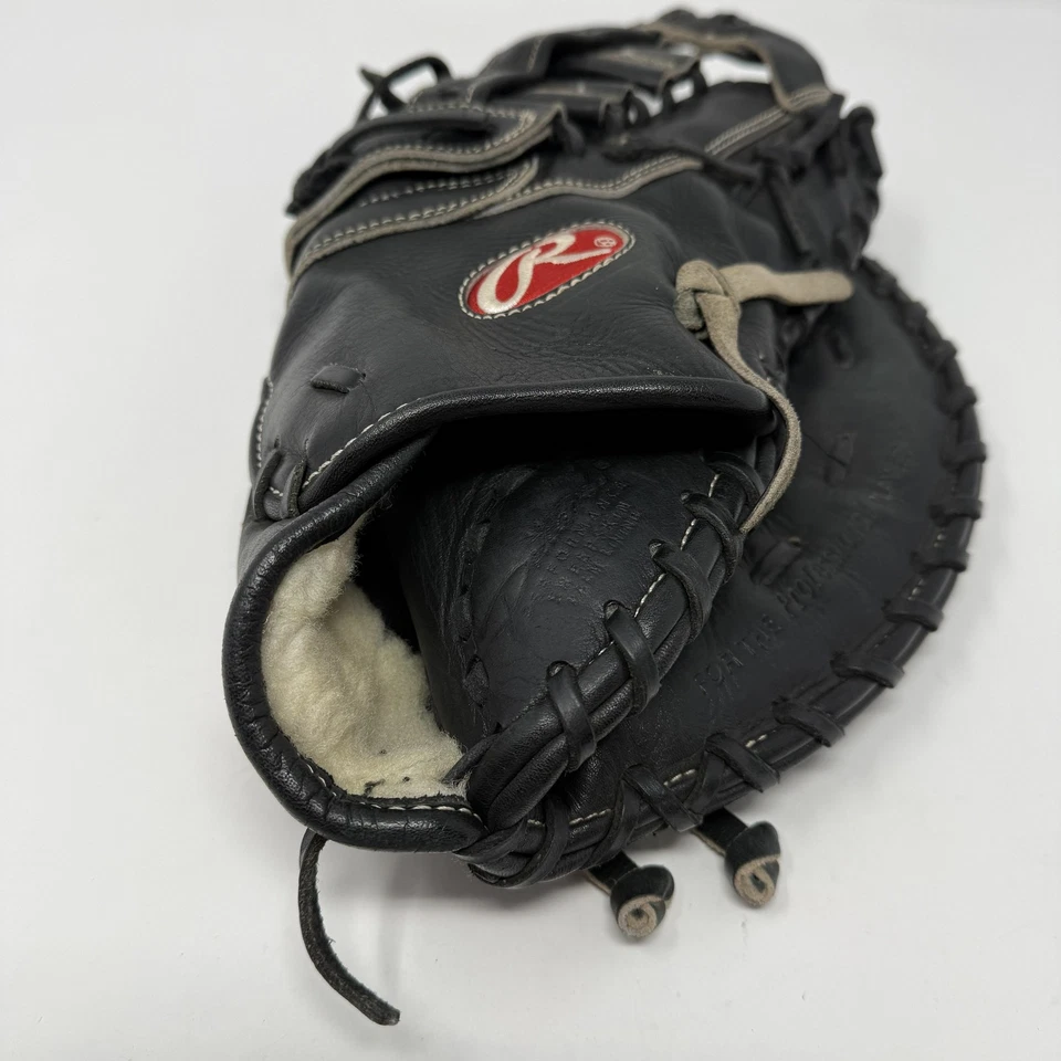 Rawlings PROFM20KB Pro Preferred First Base Mitt Black Leather Baseball Glove - Image 4 of 4