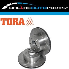 2 Front Disc Brake Rotors for Jeep TJ Wrangler 4x4 90~99 New Pair Left & Right