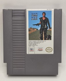 Mad Max Nintendo Entertainment System NES Game Cart Dust Sleeve & Manual