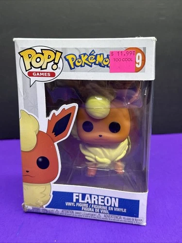 Funko Pop! Vinyl: Pokémon - Flareon #629 - Damaged Box