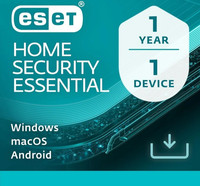 ESET HOME Security Essential 2026 1, 3, 5, 10 Device 1 or 2 Yr - EMAIL DELIVERY
