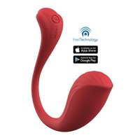 Svakom Connexion Series Phoenix Neo App Controlled Vibro Ei Ferngesteuert Rot