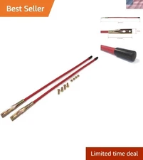 Durable 27” Red Plow Blade Guide - Strong Steel Construction with Mounting Gear