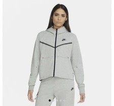 Nike Sportswear Women  s Tech Fleece Windrunner Size Small Grey