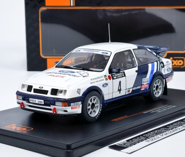 Ford Sierra Rs Cosworth #4 S.Blomqvist/B.Melander 1000-Seen-Rallye 1988 Ixo 1:24-image