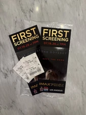 The Odyssey 70mm IMAX - 2 FIRST SCREENING movie tickets at TCL CHINESE THEATER!