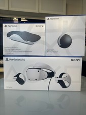 Sony PlayStation PS VR2 Headset Sense Controllers VR - White Sony PlayStation PS VR2 Headset Sense Controllers VR - White