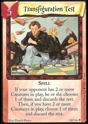 Harry Potter TCG Transfiguration Test - Base Set #38/116