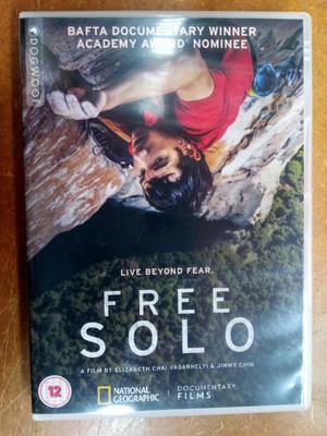 Free Solo Dvd 2019 Mountain Climbing Documentary Film Cert 12 Free Shipping 5050968003105 Ebay