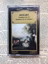 Mozart Symphony No 39  No 41 Jupiter Cassette Master Series