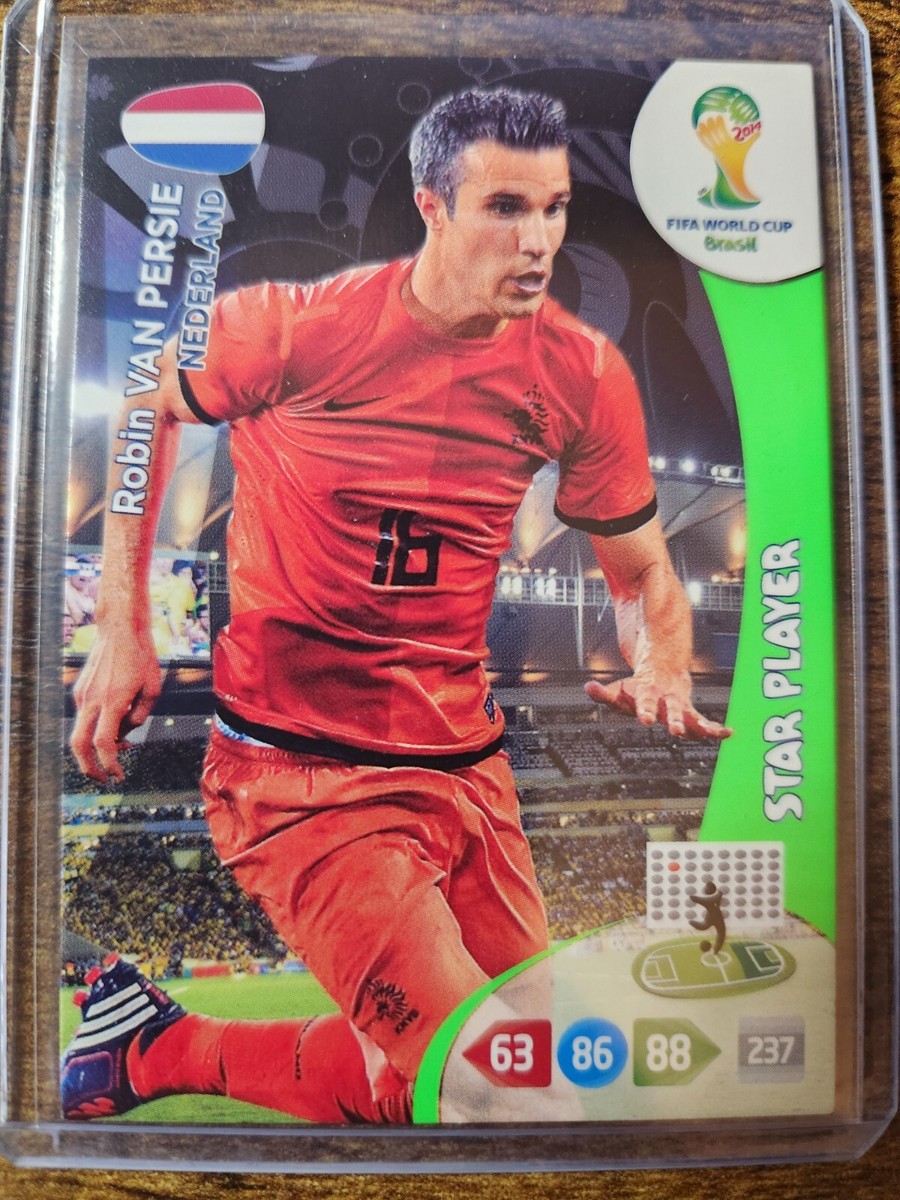 ロビン・ファンペルシー 2014 Panini Adrenalyn XL FIFA World Cup Brazil Robin Van Persie