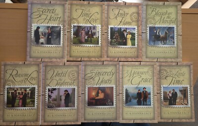 Lot of 9 Mail Order Bride Series Books By Al and Joanna Lacy -- SEE DESCRIPTION!