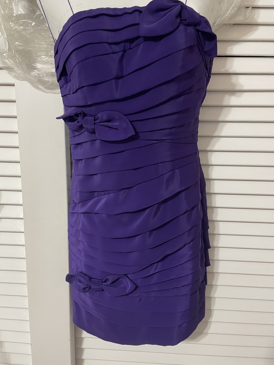 AQUA PURPLE COCKTAIL DRESS | eBay