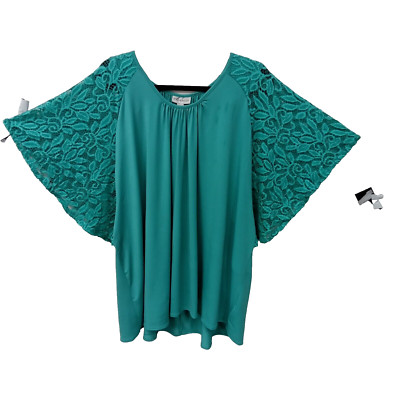 CATHERINES BLOUSE, SIZE 3X, (ID#4157319-1878)