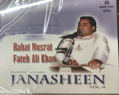 RAHAT NUSRAT FATEH ALI KHAN - JANASHEEN -  VOL.4 - BRAND NEW  CD
