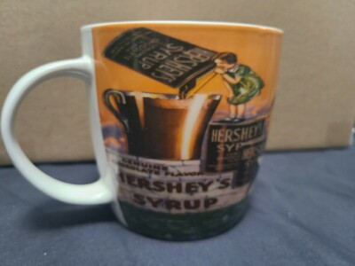 Hershey's ~ Hershey's Syrup ~ RETRO Large 16 oz Coffee Mug ~ NEW