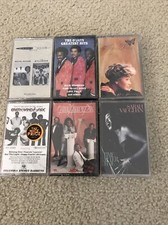 Lot of 6 cassettes - NEW sealed - various artists - See photos for titles