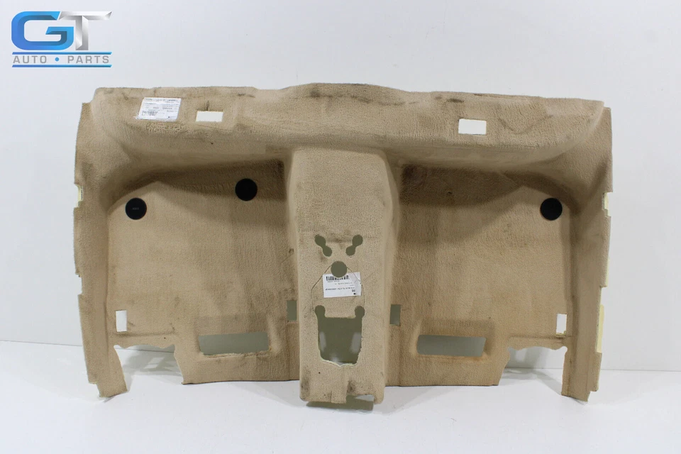 BMW 528i 535i 550i F10 2011-2016 cubierta de alfombra de piso trasero forro moldura OEM Foto 2 de 4