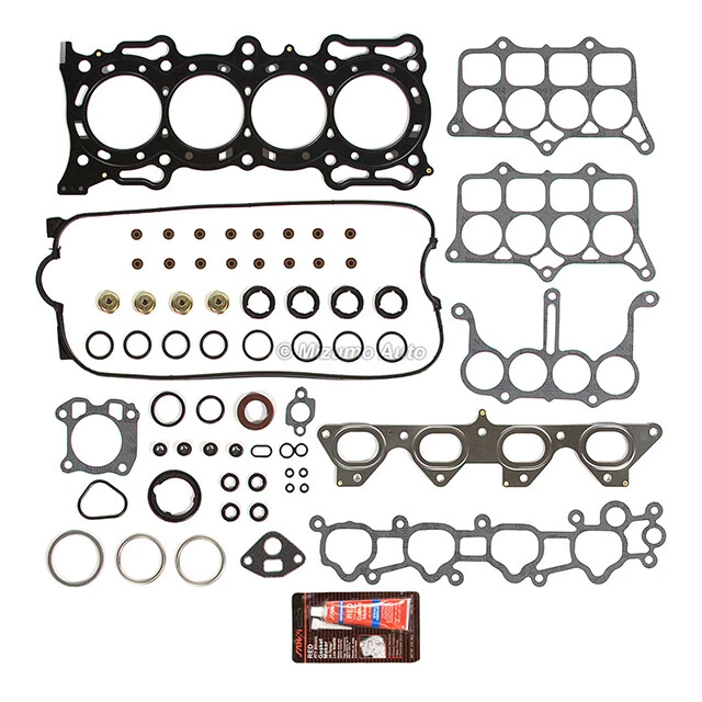 Head Gasket Set MLS Fit 90-96 Honda Accord Prelude 2.2 SOHC F22A1 F22A4 F22A6 - Image 2 of 4