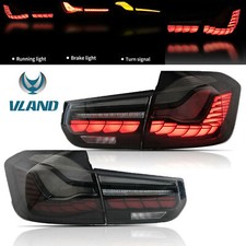 VLAND GTS OLED Rear Tail Lights w/Sequential For 2012-18 BMW 3Series F30 F35 F80