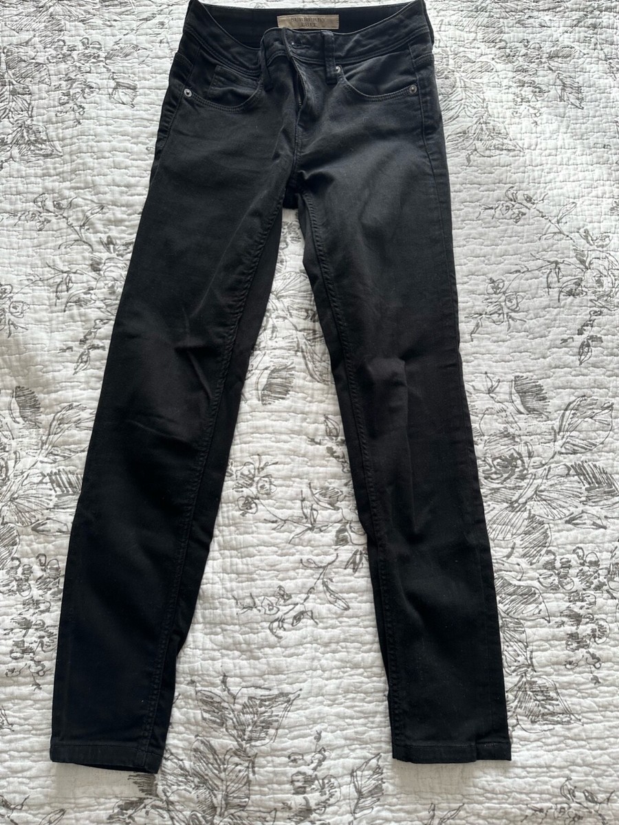 Genuine Burberry Brit Black Jeans New Without Tags W25 UK
