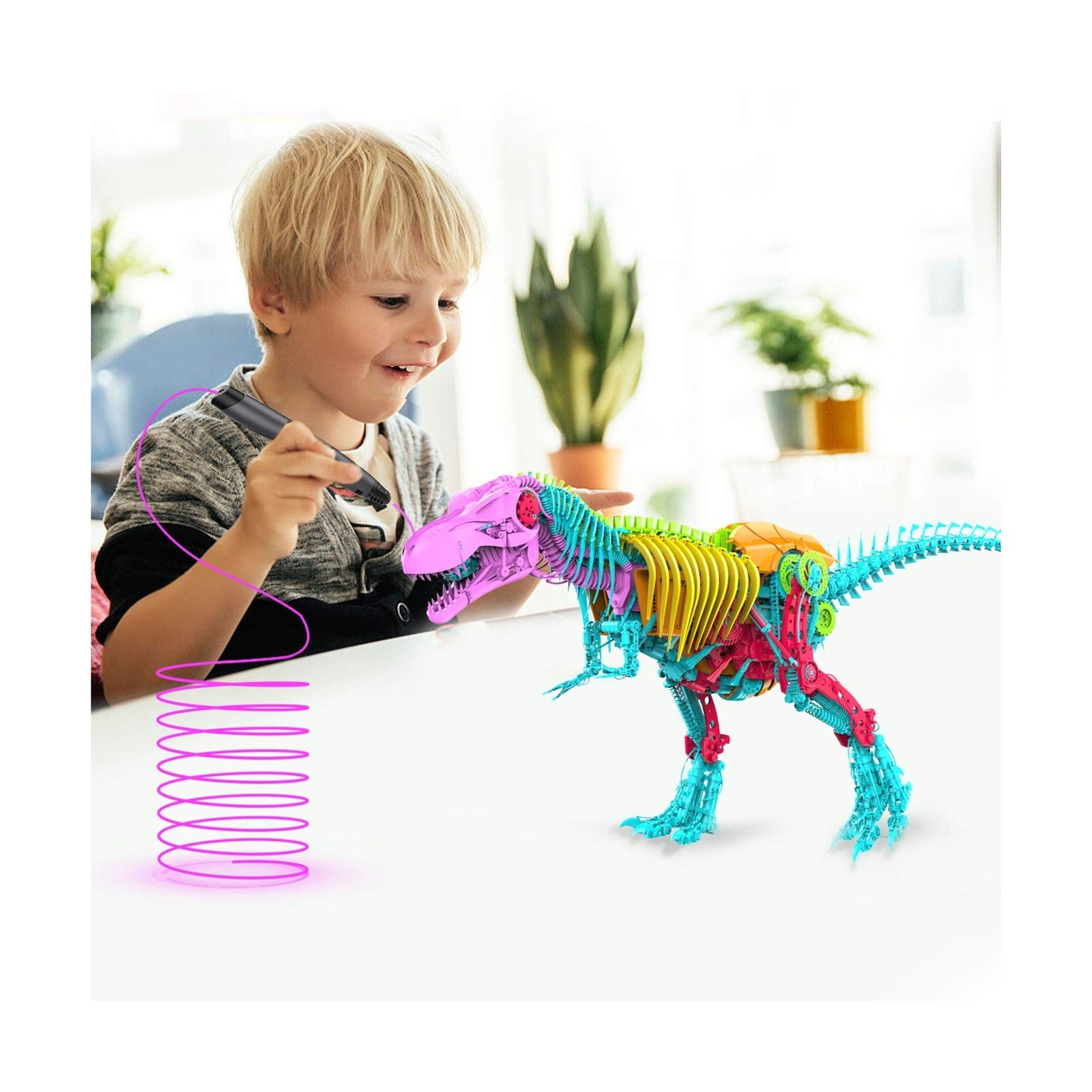 3D Printing Pen PCL Filament Refills 1.75mm, Pack of 20 Colors, Low Melting T...