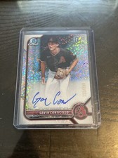 GAVIN CONTICELLO 2022 Bowman Chrome Speckle AUTO /299 1ST BOWMAN