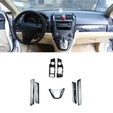  For Honda CR-V CRV 2007-2011 3th Black Wood 7*